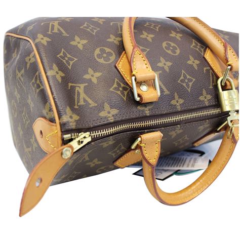 louis vuitton speedy 20 bag in embossed monogram|authentic louis vuitton speedy 30.